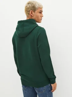 Lyle & Scott Dark Green Pullover Hoodie