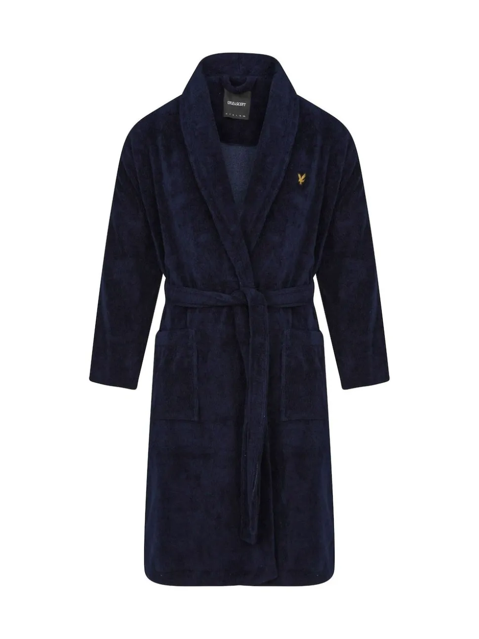 Lyle & Scott Denim Blue Dressing Gown