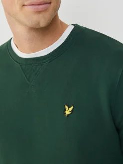 Lyle & Scott Forest Green Crew Neck Sweatshirt