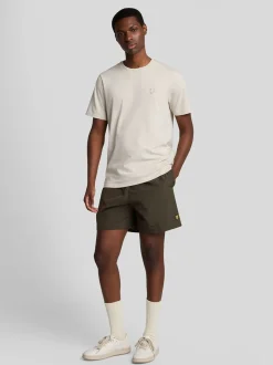 Lyle & Scott Green Plain Swim Shorts