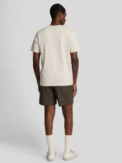 Lyle & Scott Green Plain Swim Shorts