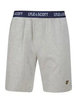Lyle & Scott Grey/White Charlie Loungewear Set