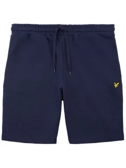 Lyle & Scott Navy Cotton Jersey Shorts
