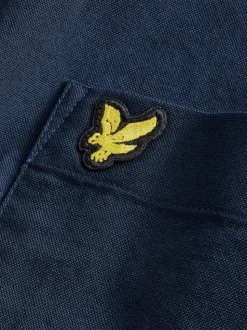 Lyle & Scott Navy Cotton Oxford Shirt