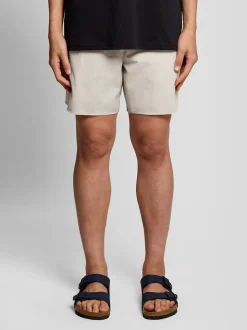 Lyle & Scott White Plain Swim Shorts