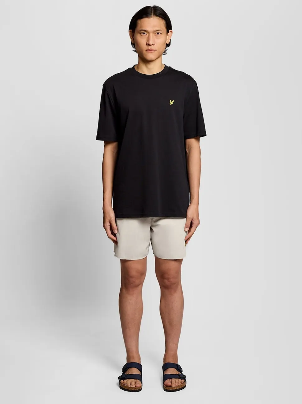 Lyle & Scott White Plain Swim Shorts