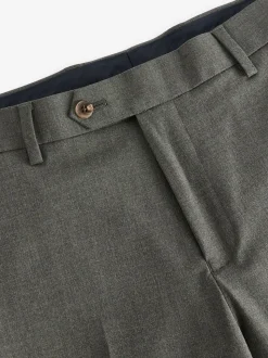 Marl Green Slim Fit Motionflex Stretch Suit Trousers
