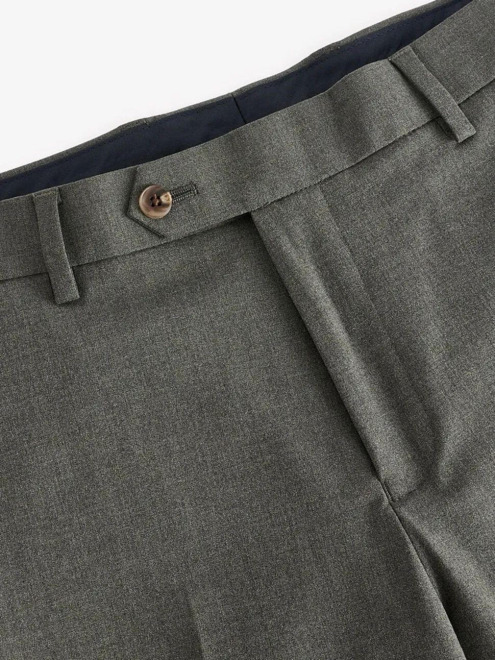 Marl Green Slim Fit Motionflex Stretch Suit Trousers