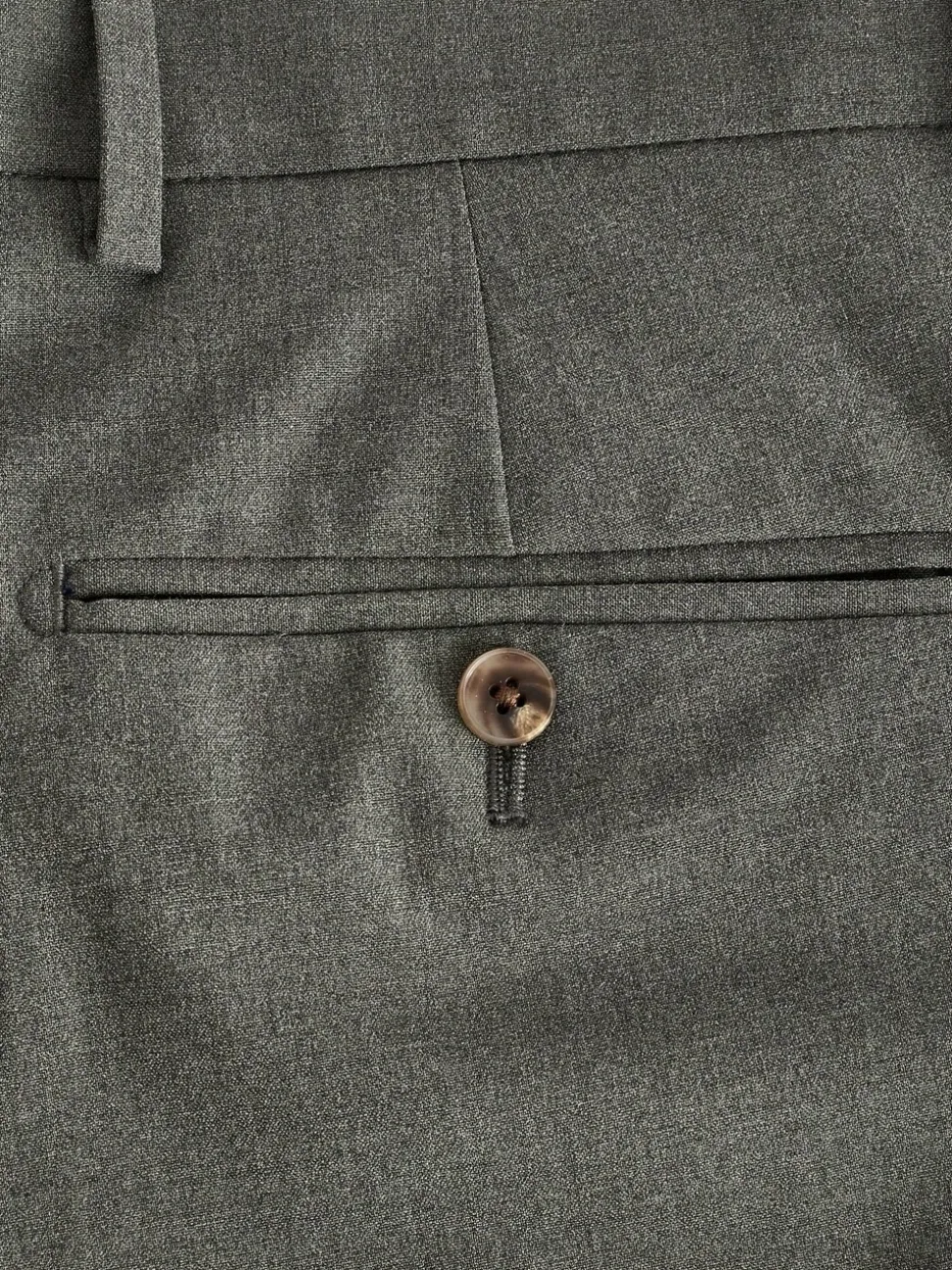 Marl Green Slim Fit Motionflex Stretch Suit Trousers