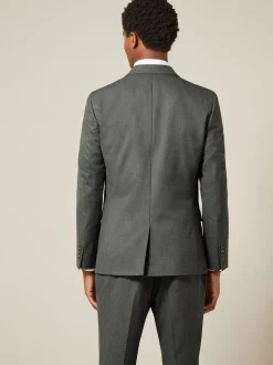 Marl Green Slim Fit Motionflex Stretch Suit Jacket