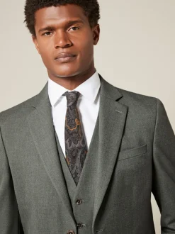 Marl Green Slim Fit Motionflex Stretch Suit Jacket