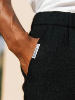 MAUVAIS Black Fiorano Trousers