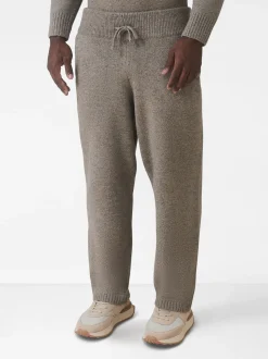 MAUVAIS Brown Montreux Knit Joggers