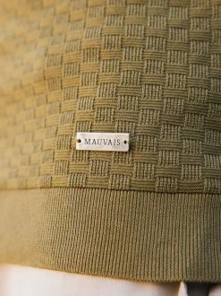 MAUVAIS Green Nerano Knit Polo