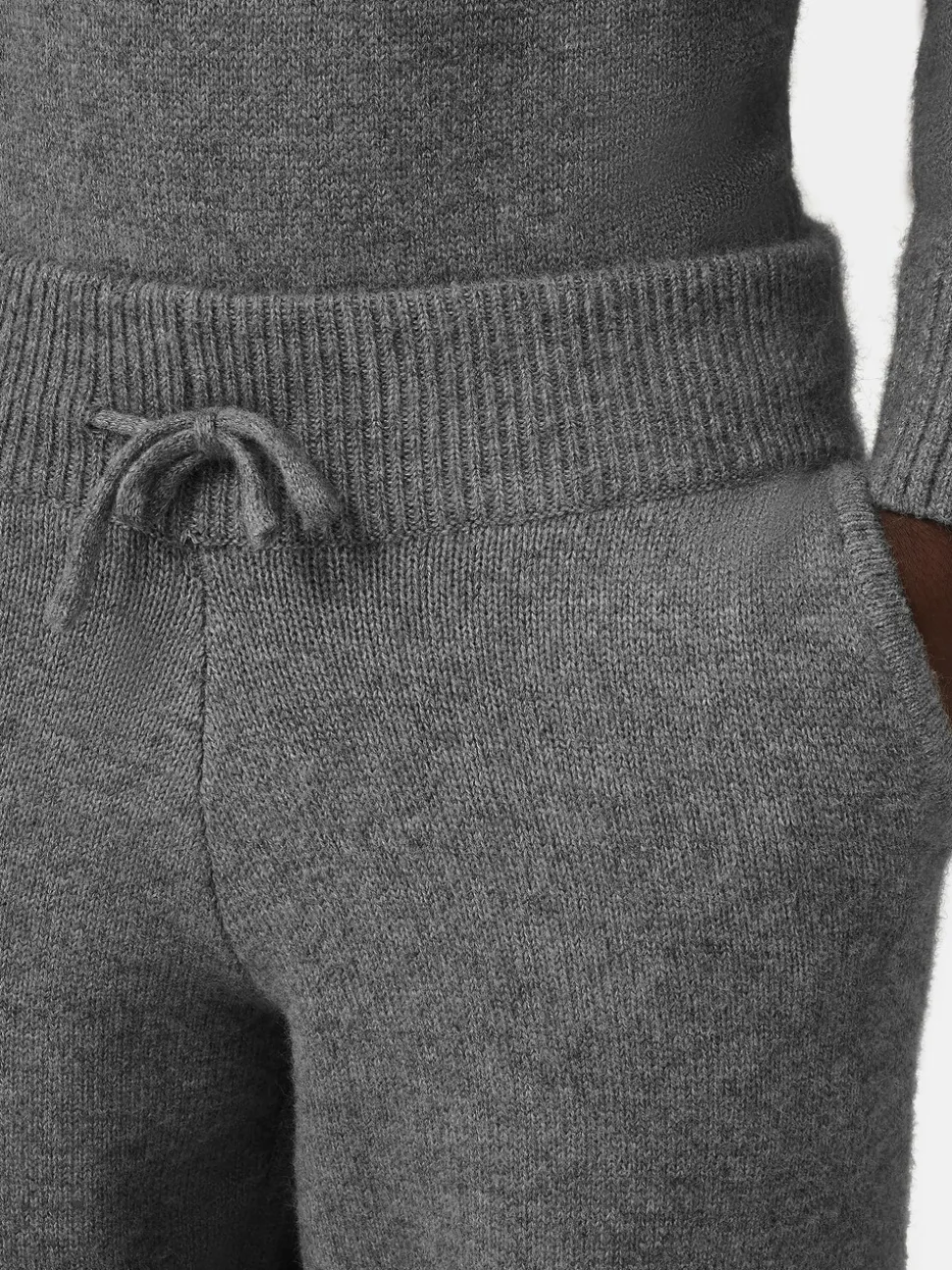 MAUVAIS Grey Montreux Knit Joggers