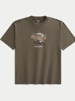 McLaren Boxy Back Print Graphic Short Sleeve T-Shirt
