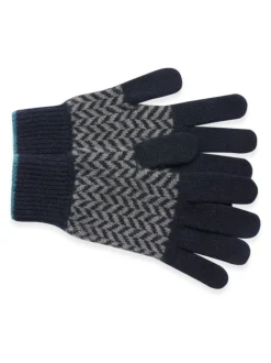 MEN'S LAMBSWOOL CHEVRON GLOVES