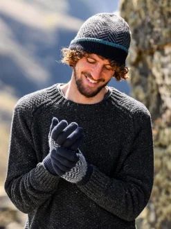 MEN'S LAMBSWOOL CHEVRON GLOVES