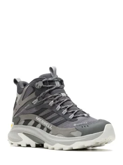 Merrell Grey Moab Speed 2 Mid GORE-TEX Hiking Boots