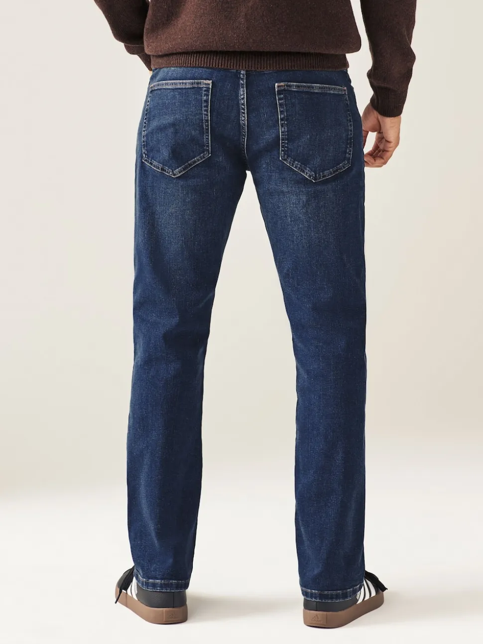 Mid Blue Bootcut Classic Stretch Jeans