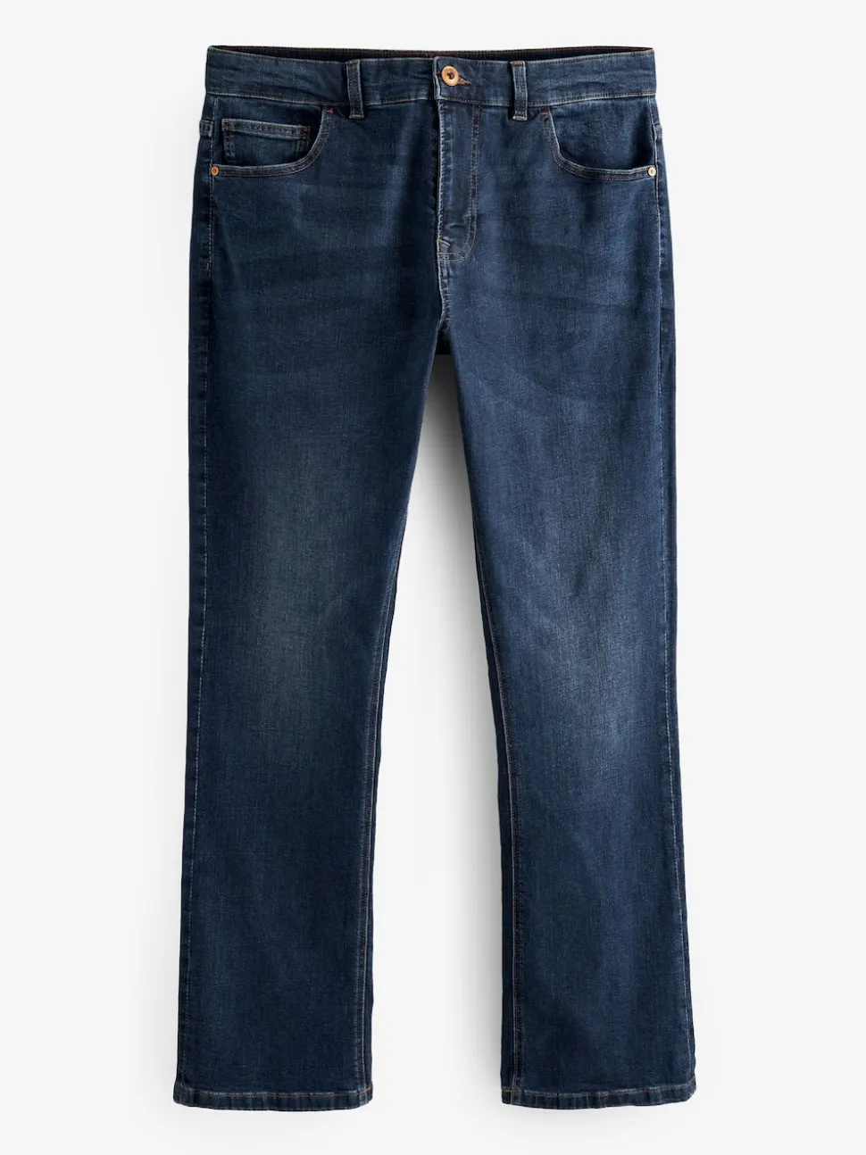 Mid Blue Bootcut Classic Stretch Jeans