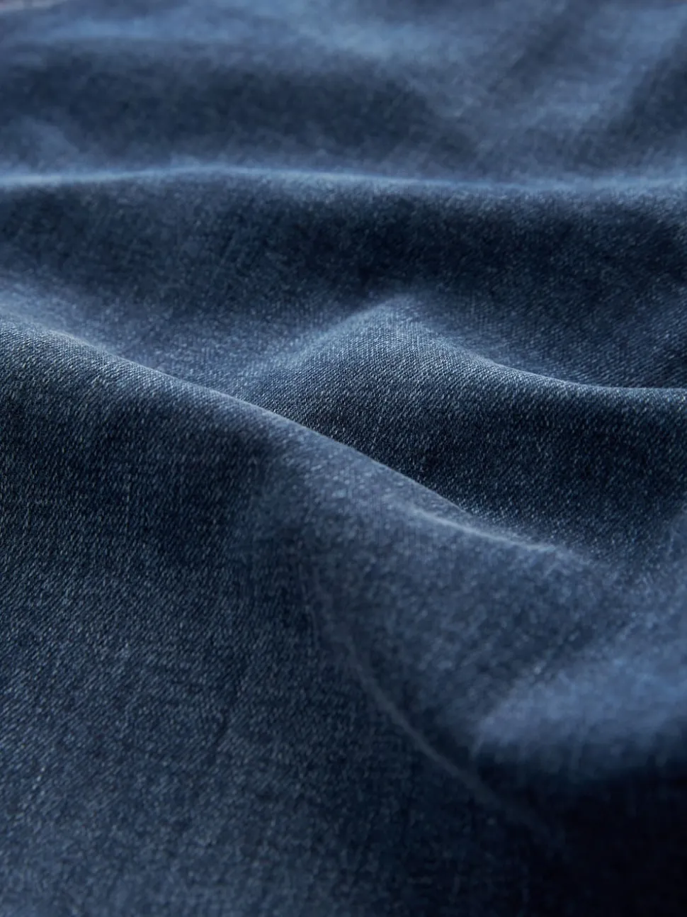 Mid Blue Classic Stretch Relaxed Fit Jeans