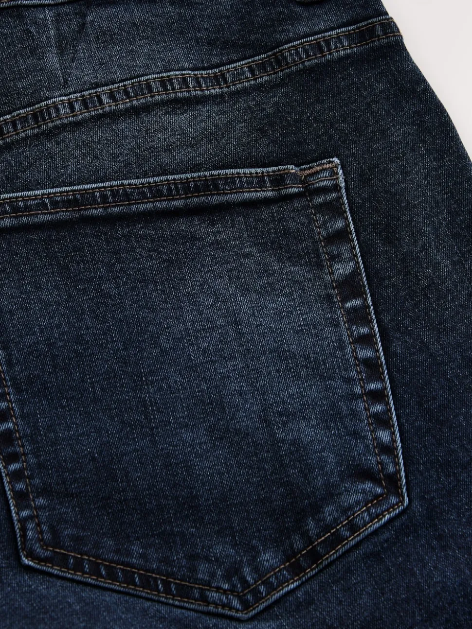 Mid Blue Slim Fit Authentic Stretch Denim Jeans
