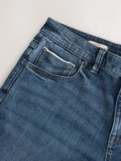 Mid Blue Slim Fit Signature Selvedge Denim Jeans