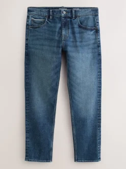 Mid Blue Slim Fit Signature Selvedge Denim Jeans