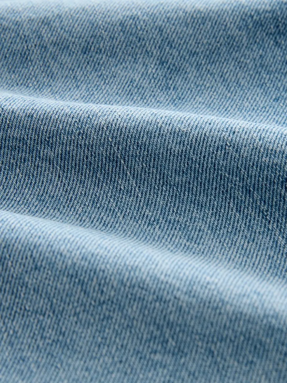 Mid Blue Wash Edit Jort Denim Shorts