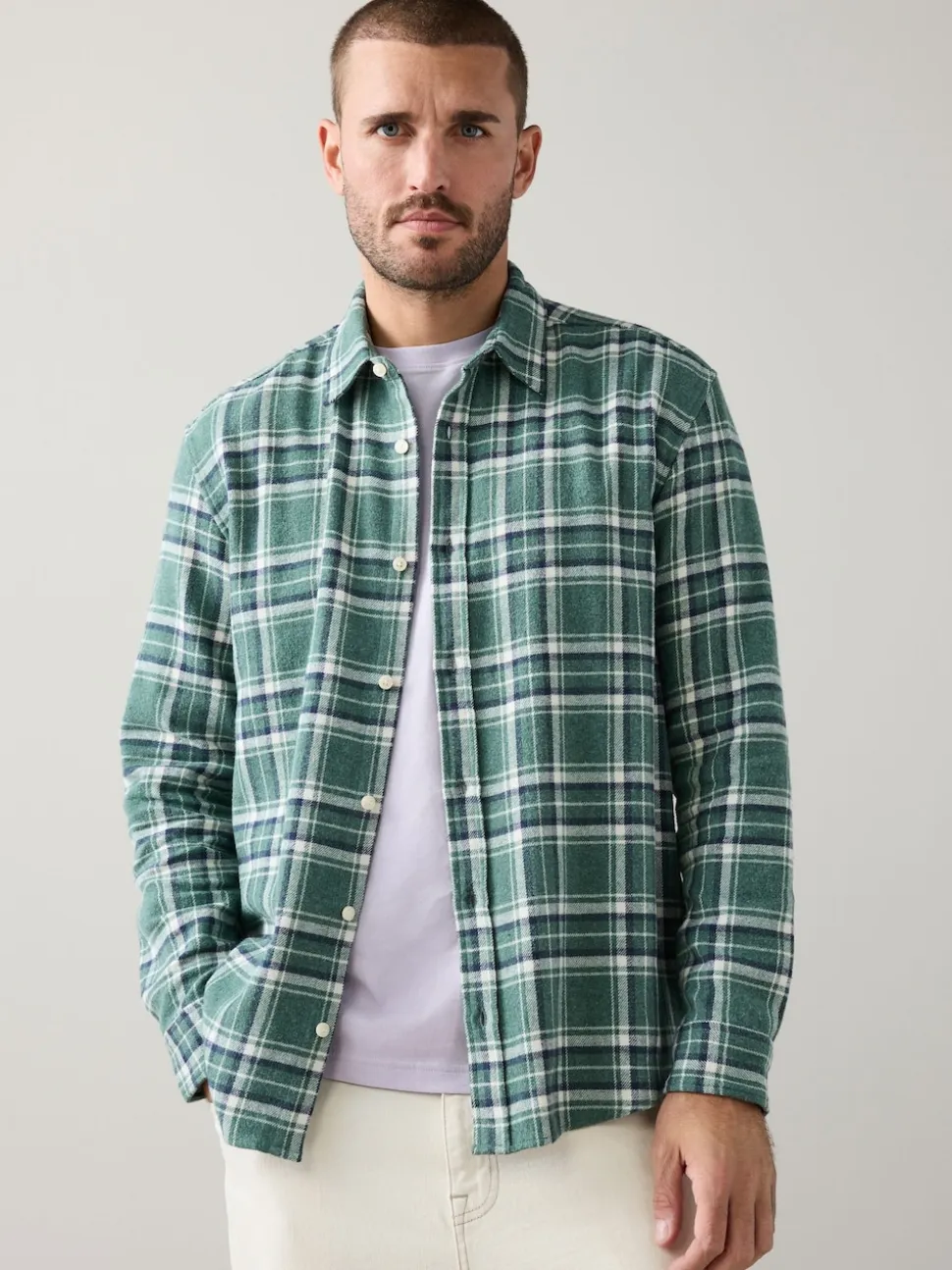 Minerals Signature Long Sleeve Check Shirt