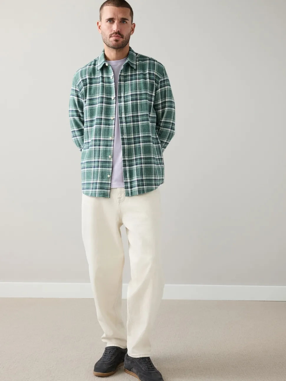 Minerals Signature Long Sleeve Check Shirt