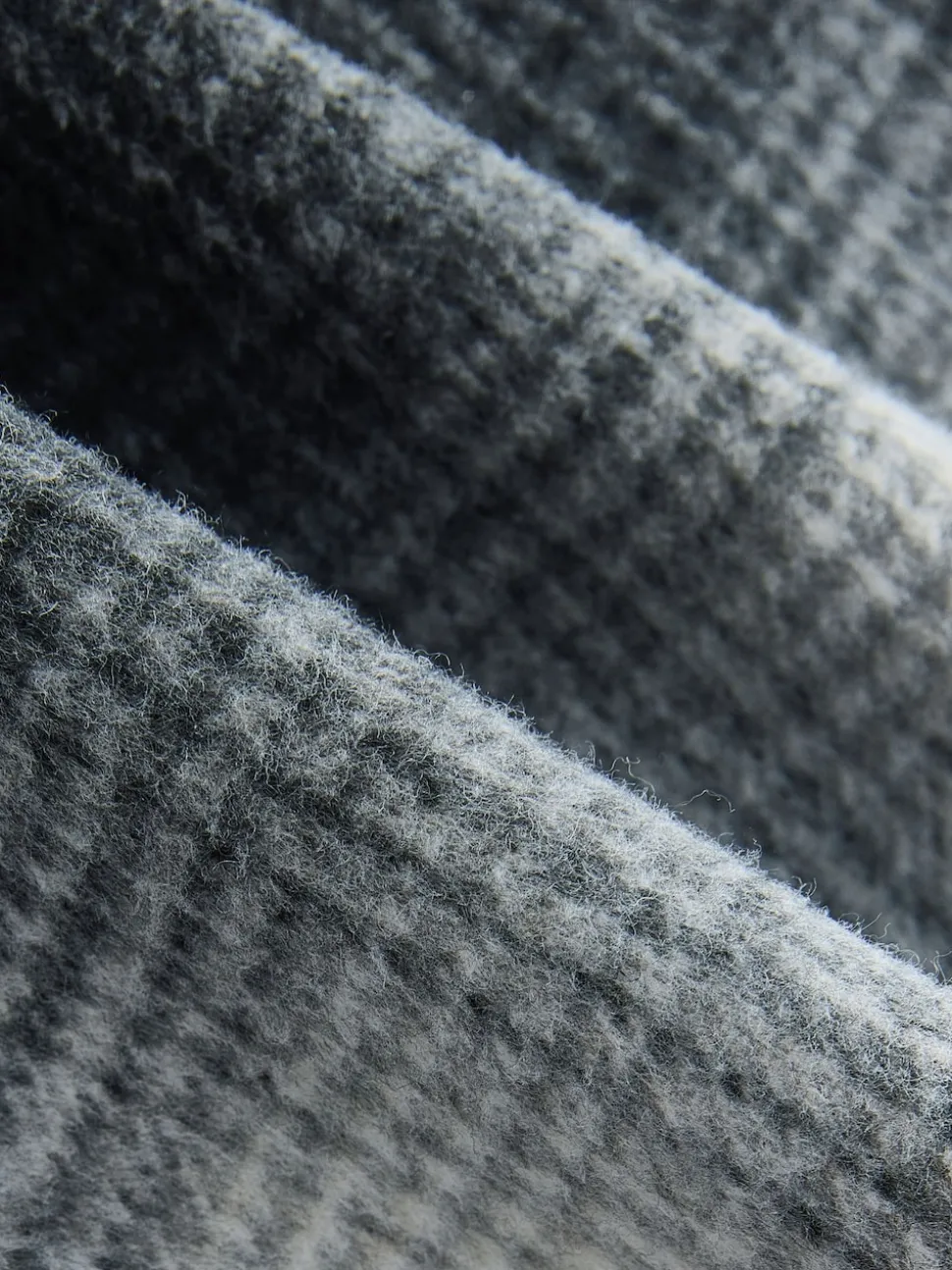Monochrome Ombre Check Shacket