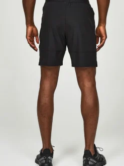 Monterrain Black Form Woven Running Shorts