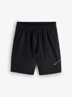 Monterrain Black Form Woven Running Shorts