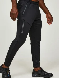 Monterrain Black Speed 2.0 Poly Fleece Joggers