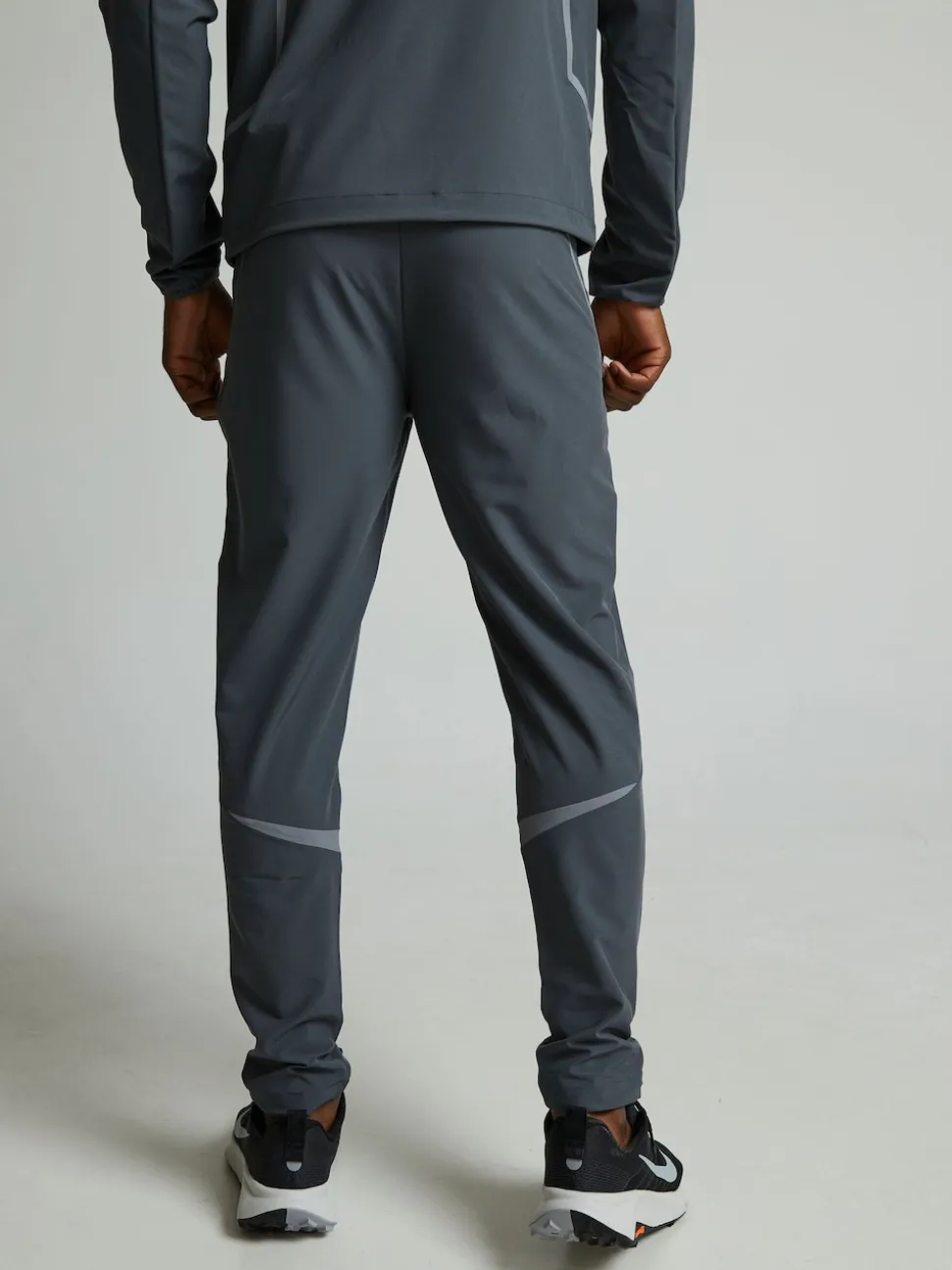 Monterrain Grey Defence Woven Running Joggers