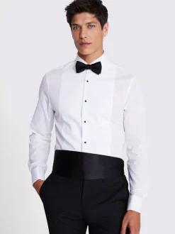 MOSS Black Cummerbund