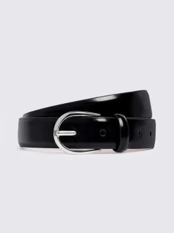 MOSS Black Highshine Belt