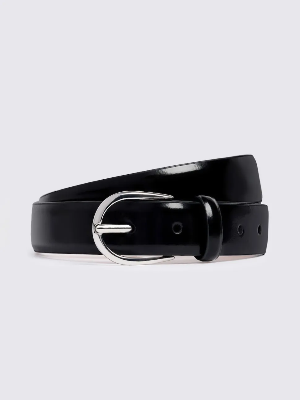MOSS Black Highshine Belt