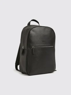 MOSS Black Saffiano Backpack