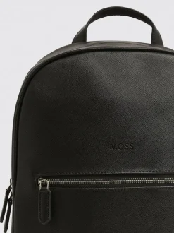 MOSS Black Saffiano Backpack