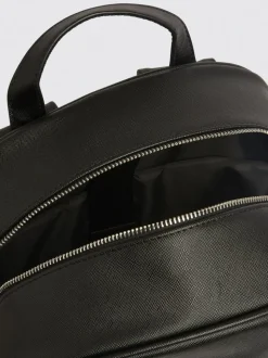 MOSS Black Saffiano Backpack