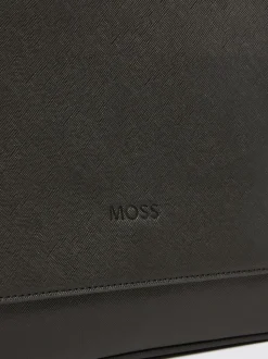 MOSS Black Saffiano Dispatch Bag