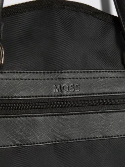 MOSS Black Saffiano Premium Suit Carrier