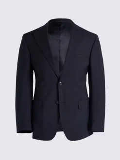 MOSS Black Tailored Performance Suit Jacket