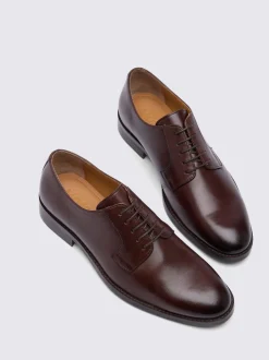 MOSS Brown Cambridge Derby Shoes