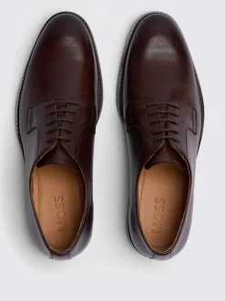 MOSS Brown Cambridge Derby Shoes