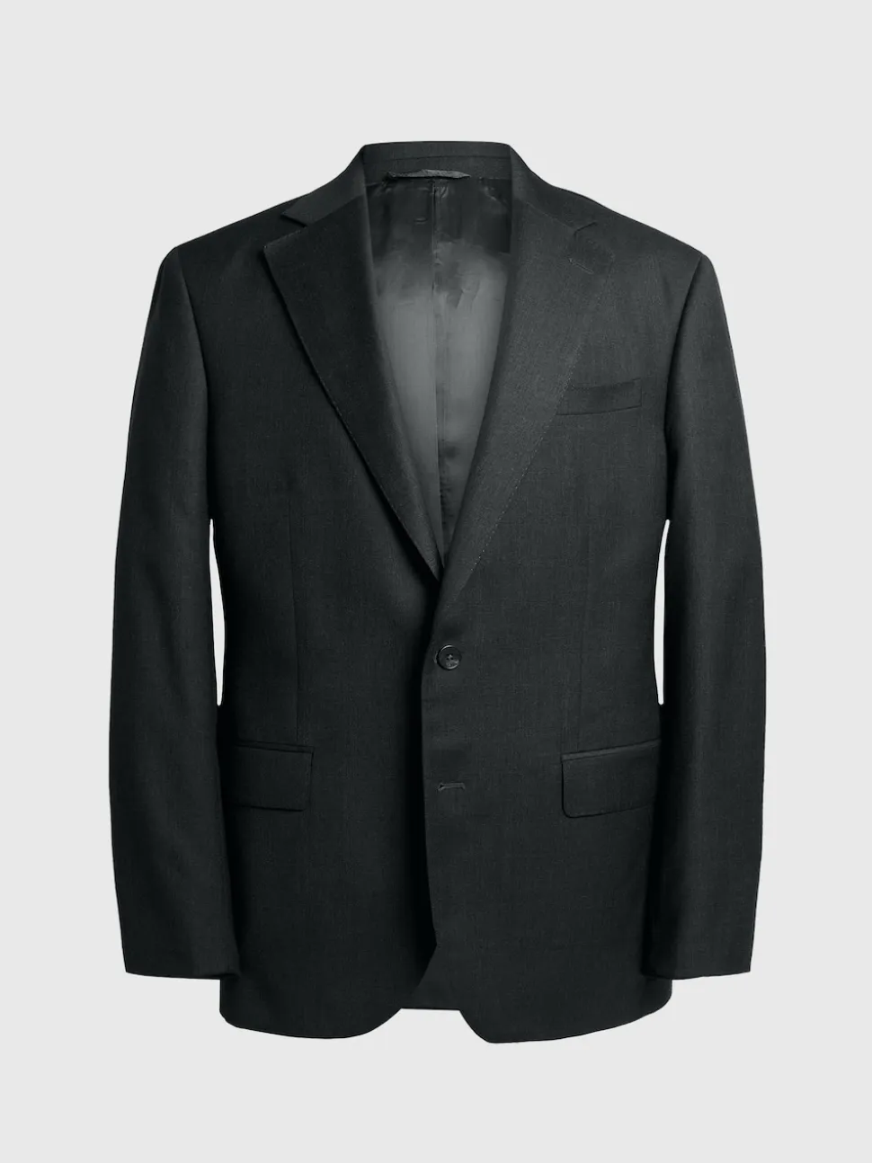 MOSS Charcoal Regular Twill Suit Jacket