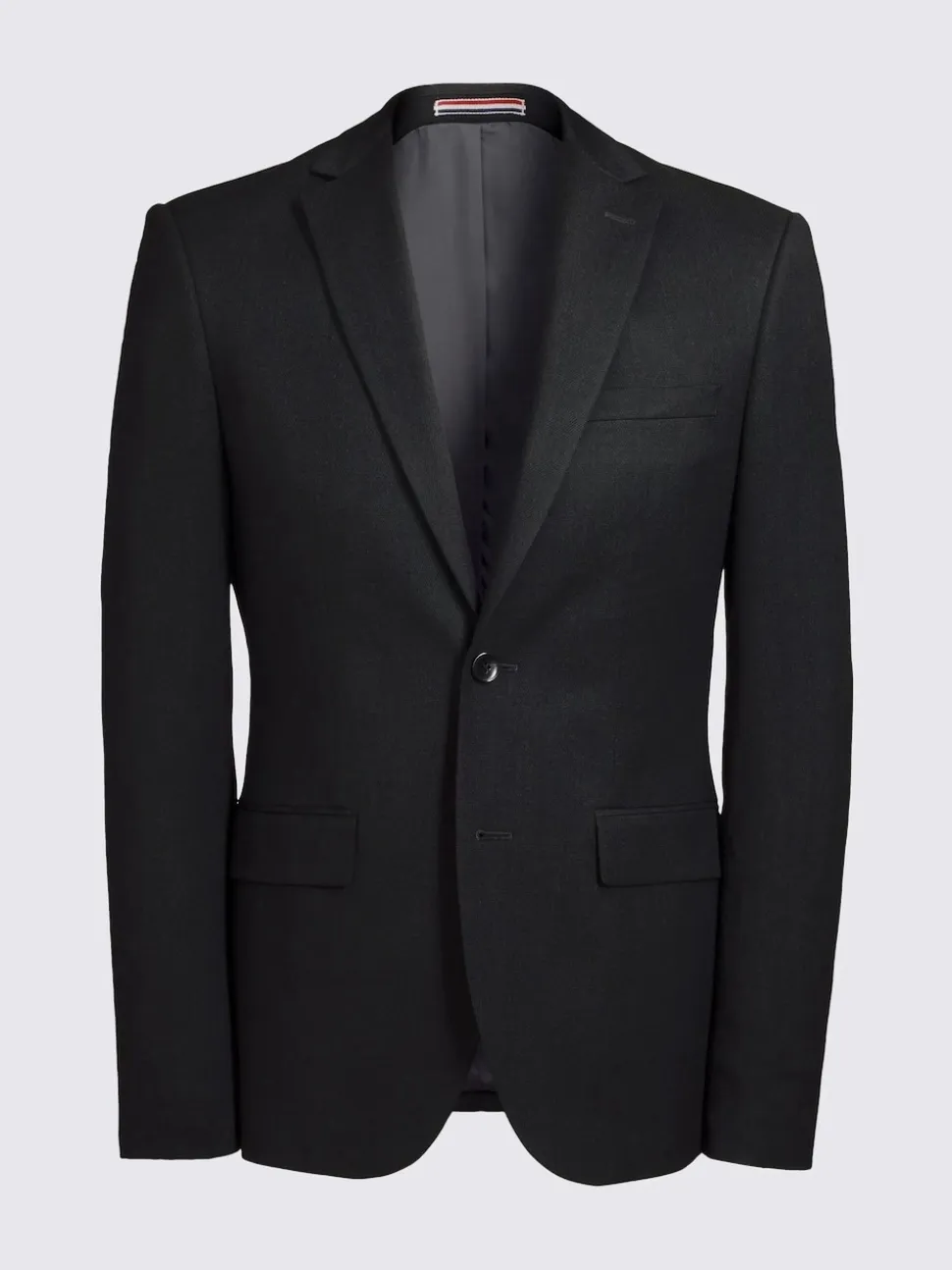 MOSS Charcoal Slim Regular Fit Stretch Suit Jacket